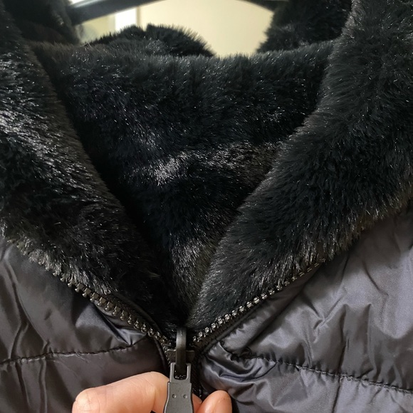 Alexa Reversible Faux Fur Jacket Size M 